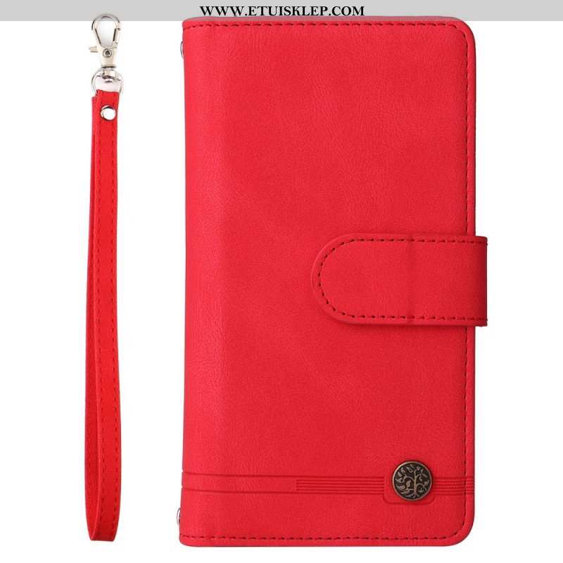 Etui Folio do Samsung Galaxy S22 Ultra 5G Wielofunkcyjny Z Etui